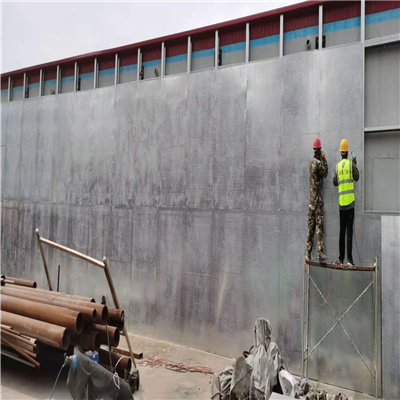 抗爆墙施工中 抗爆墙施工中